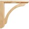 Ekena Millwork 2 1/2"W x 14 3/4"D x 14 1/4"H Reece Shelf Bracket, Red Oak BKT02X14X14RERO - alternate 4
